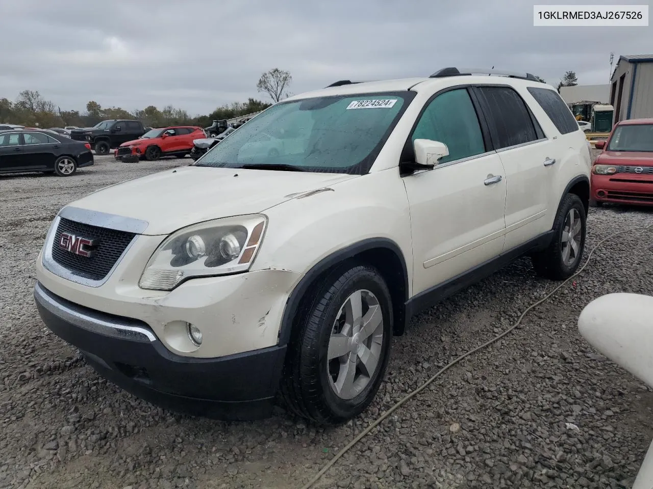 2010 GMC Acadia Slt-1 VIN: 1GKLRMED3AJ267526 Lot: 78224524