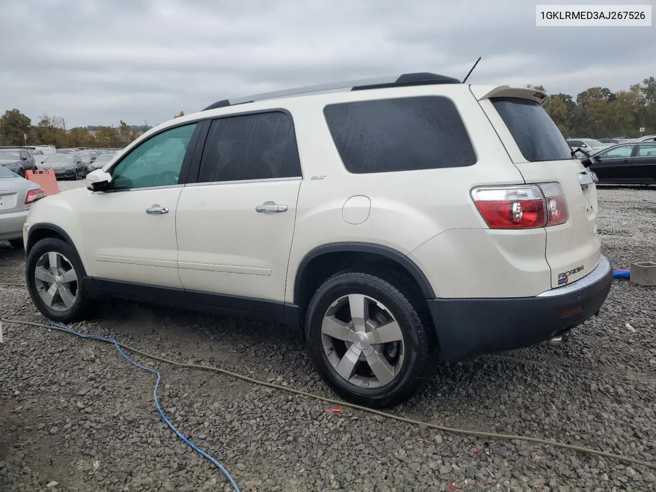 2010 GMC Acadia Slt-1 VIN: 1GKLRMED3AJ267526 Lot: 78224524