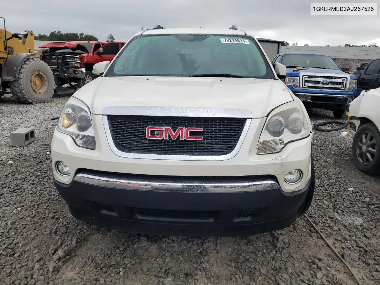 2010 GMC Acadia Slt-1 VIN: 1GKLRMED3AJ267526 Lot: 78224524