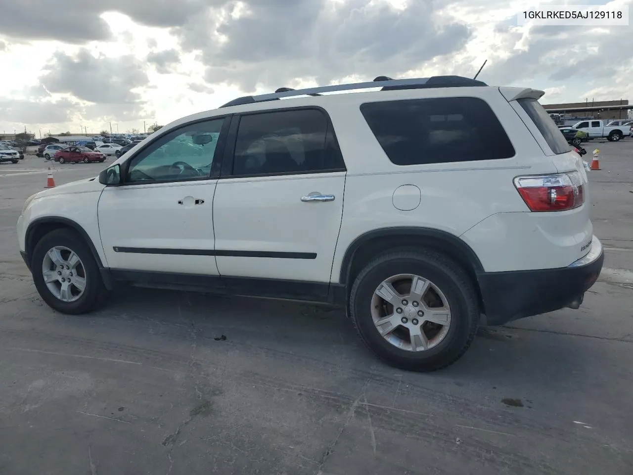 2010 GMC Acadia Sl VIN: 1GKLRKED5AJ129118 Lot: 78496264