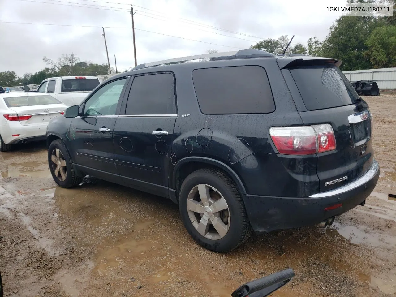 2010 GMC Acadia Slt-1 VIN: 1GKLVMED7AJ180711 Lot: 78800444