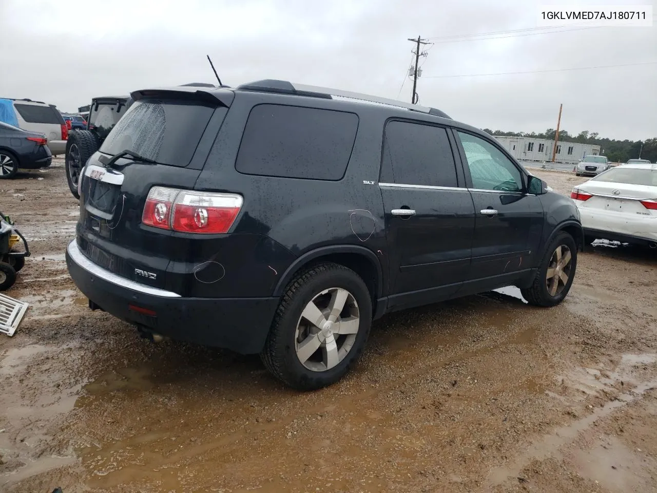 2010 GMC Acadia Slt-1 VIN: 1GKLVMED7AJ180711 Lot: 78800444