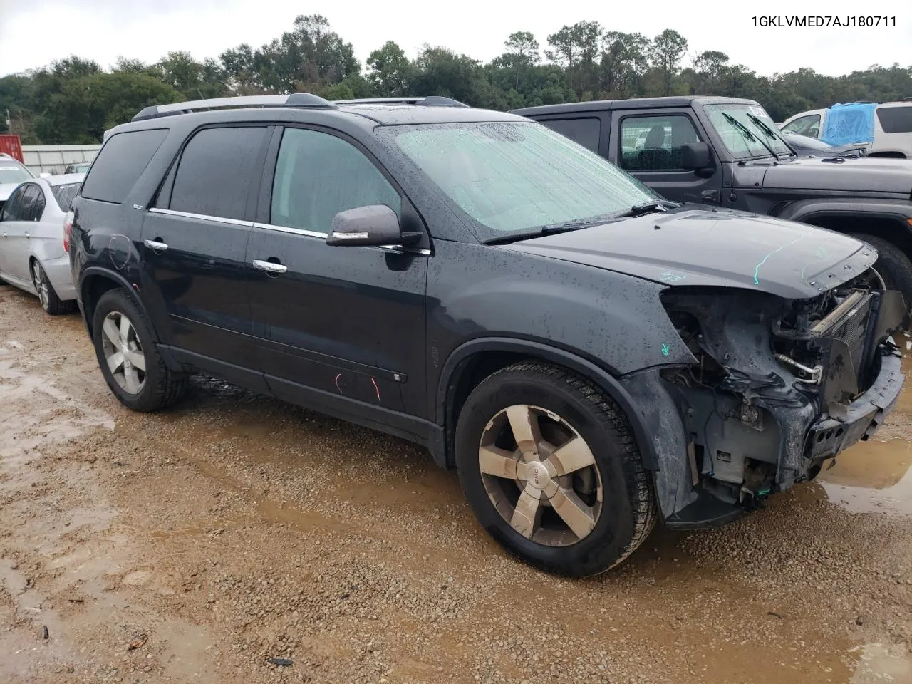 2010 GMC Acadia Slt-1 VIN: 1GKLVMED7AJ180711 Lot: 78800444