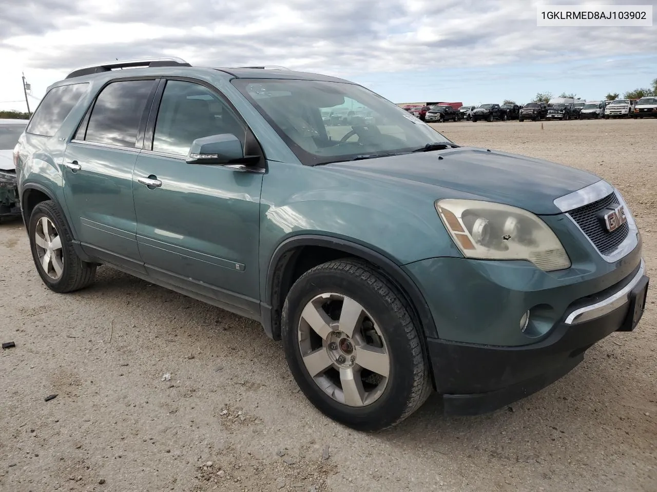 2010 GMC Acadia Slt-1 VIN: 1GKLRMED8AJ103902 Lot: 79745094