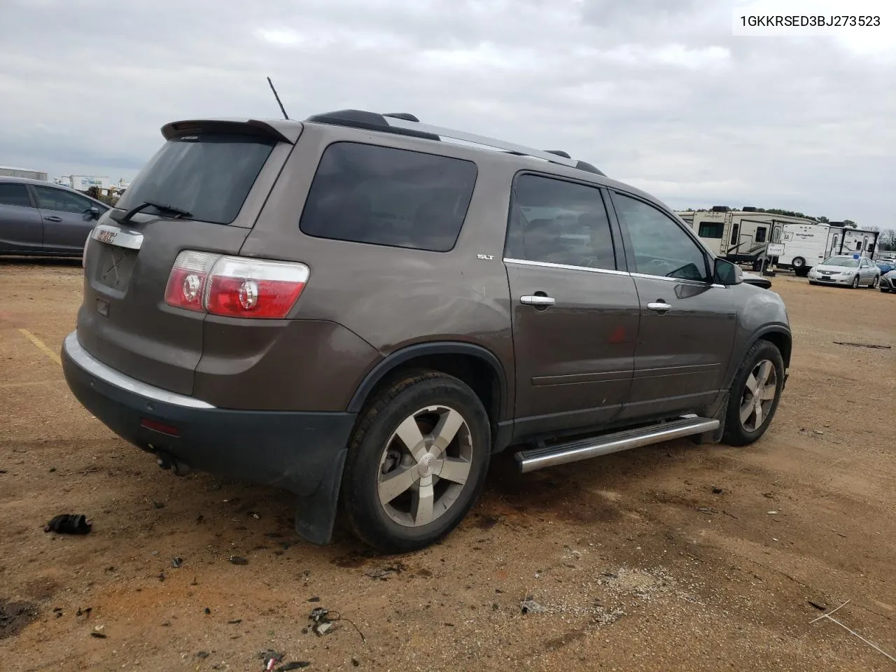 2011 GMC Acadia Slt-2 VIN: 1GKKRSED3BJ273523 Lot: 58666064