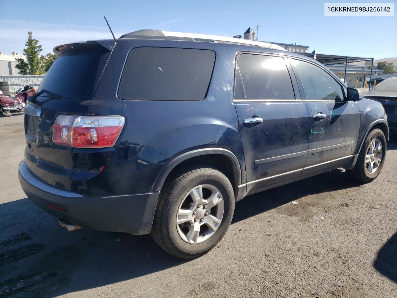 1GKKRNED9BJ266142 2011 GMC Acadia Sle