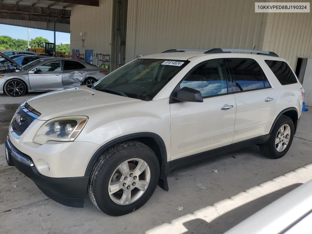 1GKKVPED8BJ190324 2011 GMC Acadia Sle