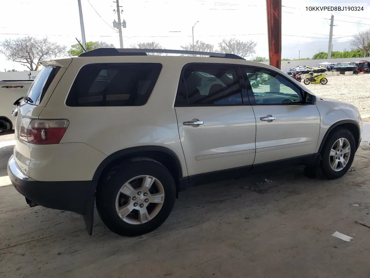 2011 GMC Acadia Sle VIN: 1GKKVPED8BJ190324 Lot: 61614524