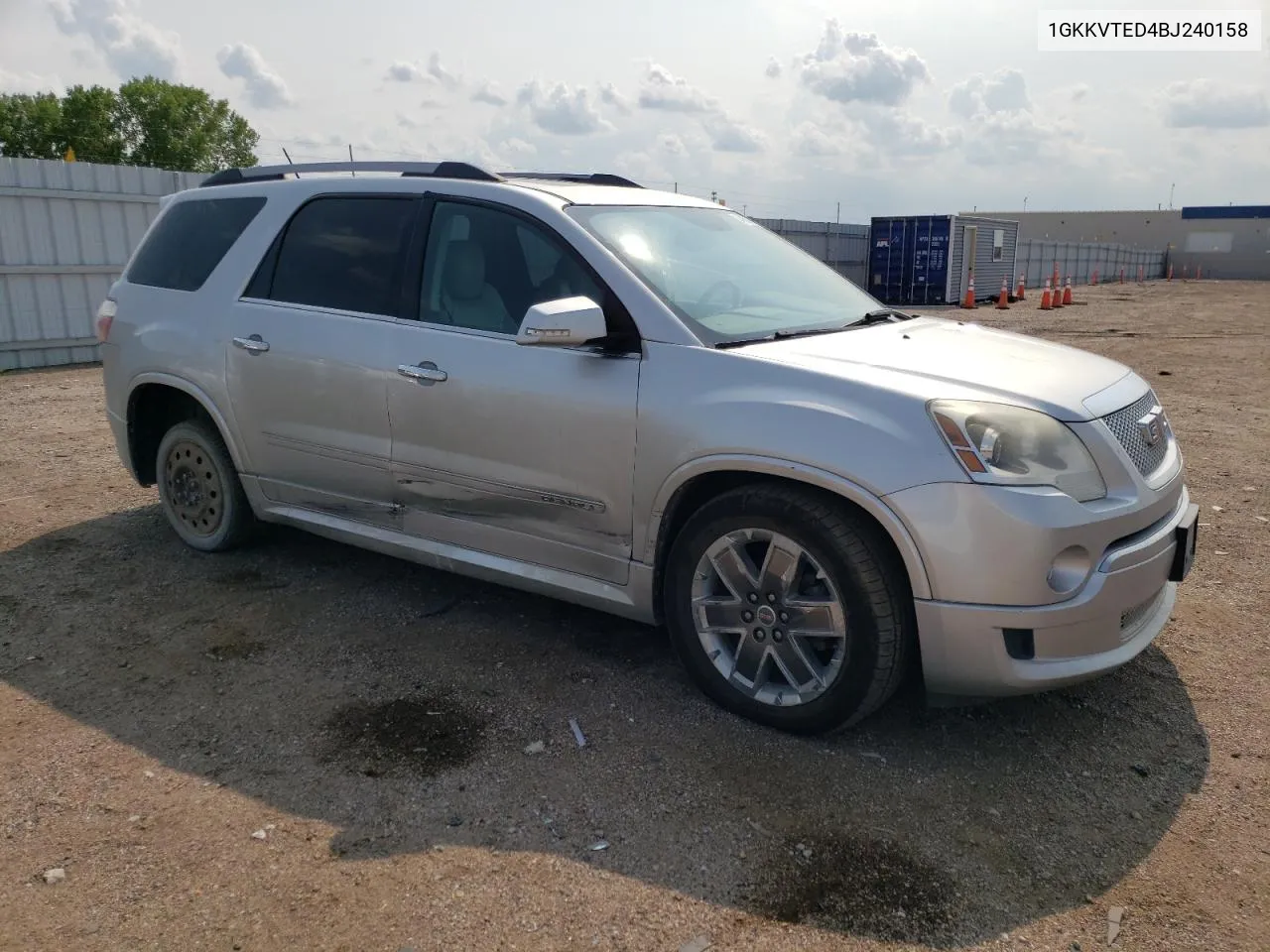 1GKKVTED4BJ240158 2011 GMC Acadia Denali