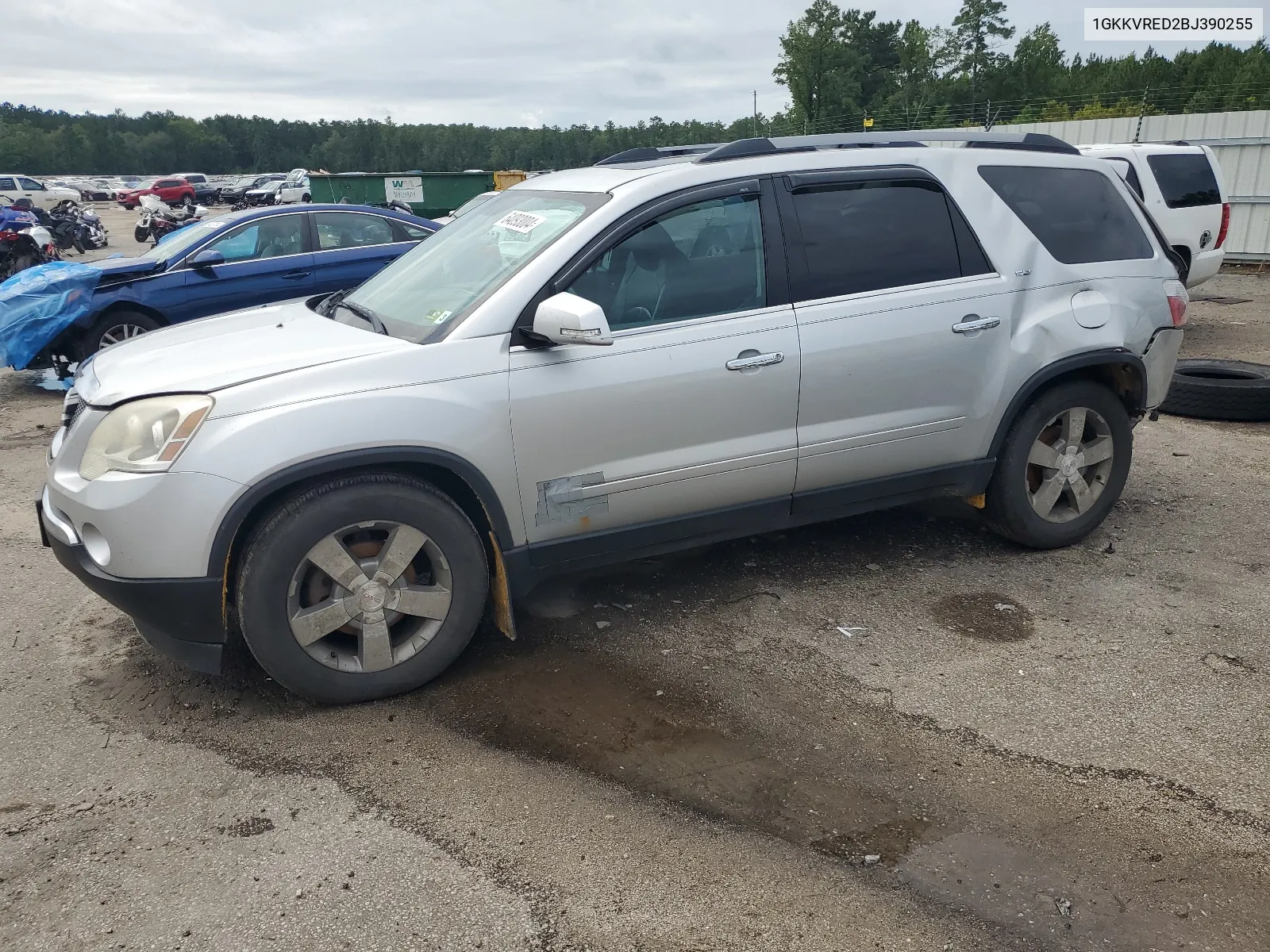 2011 GMC Acadia Slt-1 VIN: 1GKKVRED2BJ390255 Lot: 64093004