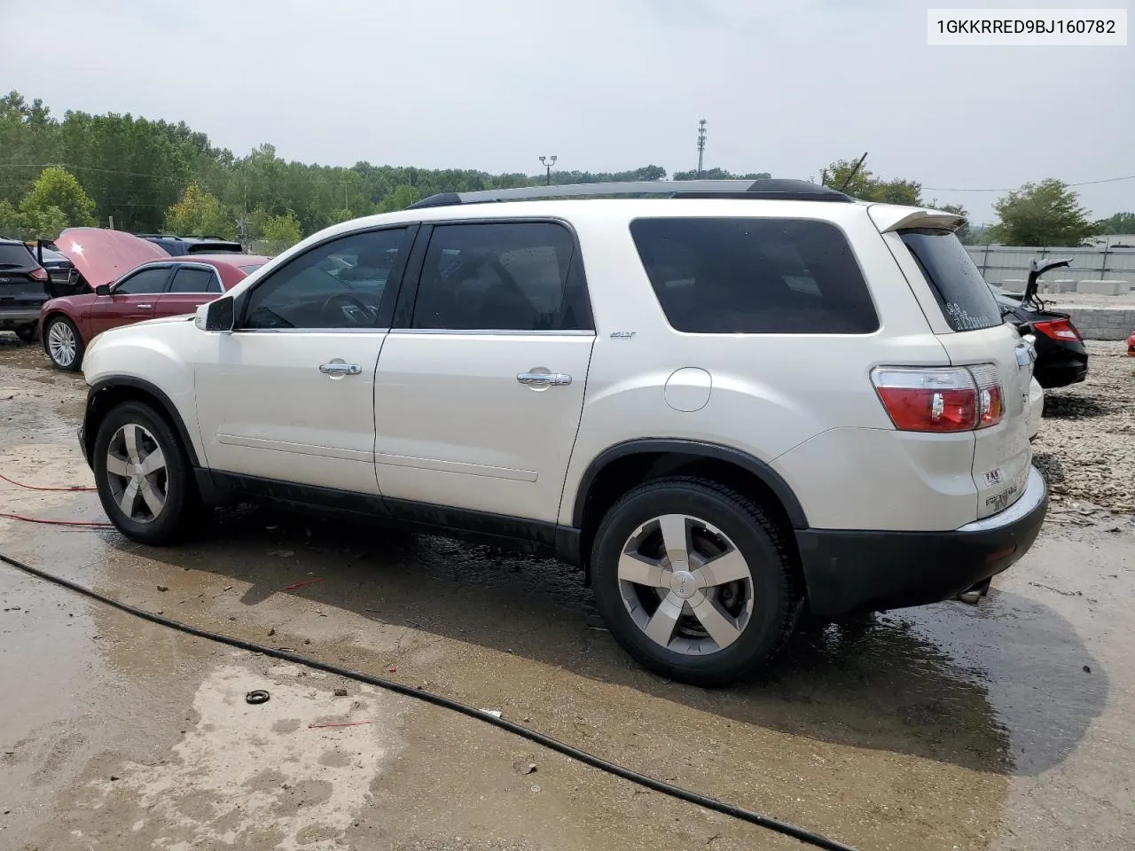 2011 GMC Acadia Slt-1 VIN: 1GKKRRED9BJ160782 Lot: 64229204