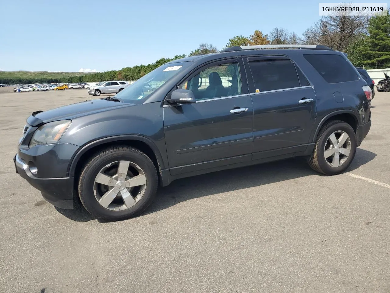 2011 GMC Acadia Slt-1 VIN: 1GKKVRED8BJ211619 Lot: 64234104