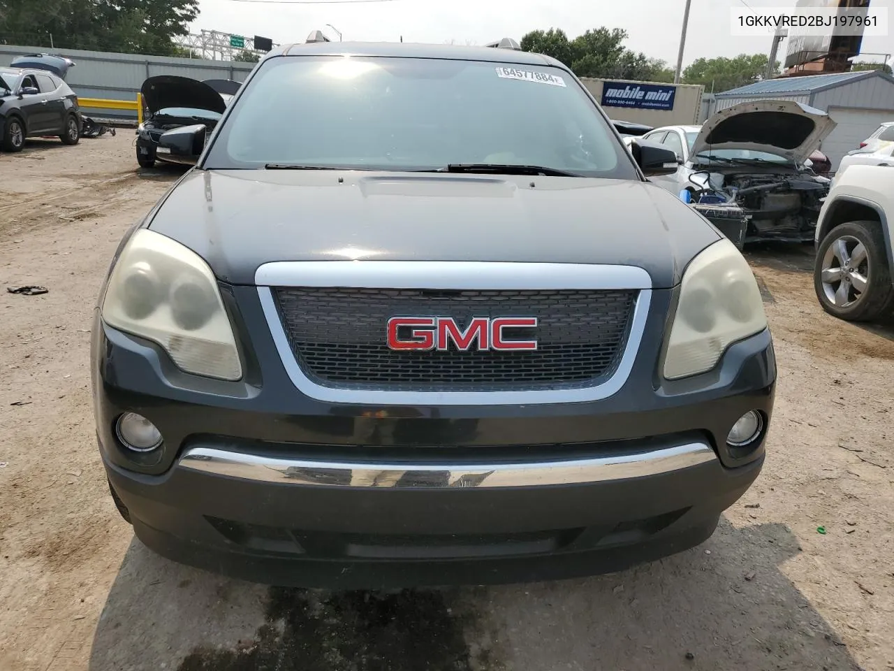 2011 GMC Acadia Slt-1 VIN: 1GKKVRED2BJ197961 Lot: 64577884