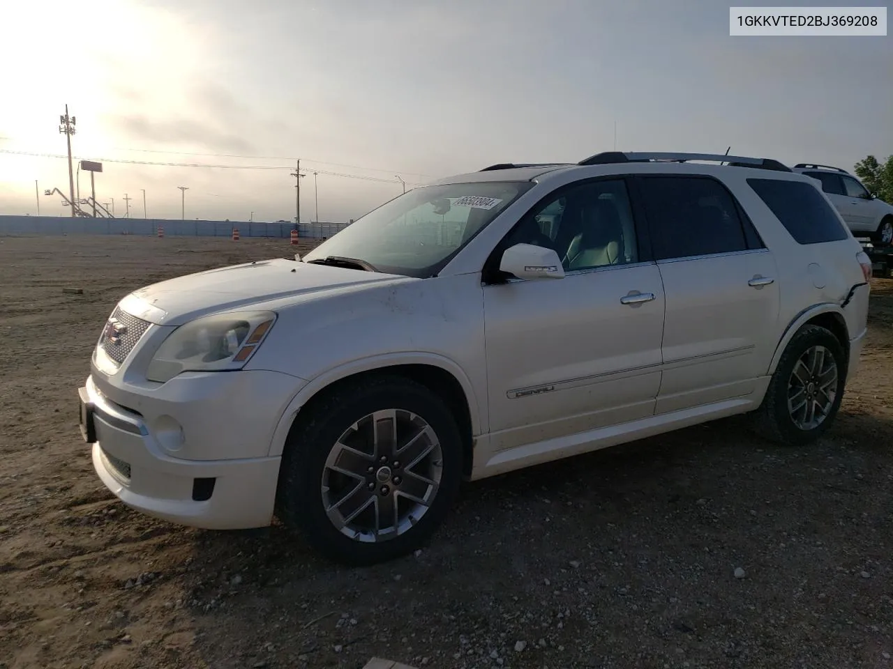 2011 GMC Acadia Denali VIN: 1GKKVTED2BJ369208 Lot: 66503904