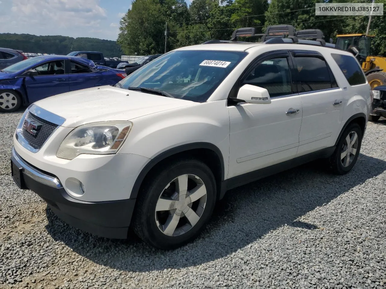 2011 GMC Acadia Slt-1 VIN: 1GKKVRED1BJ385127 Lot: 66874014