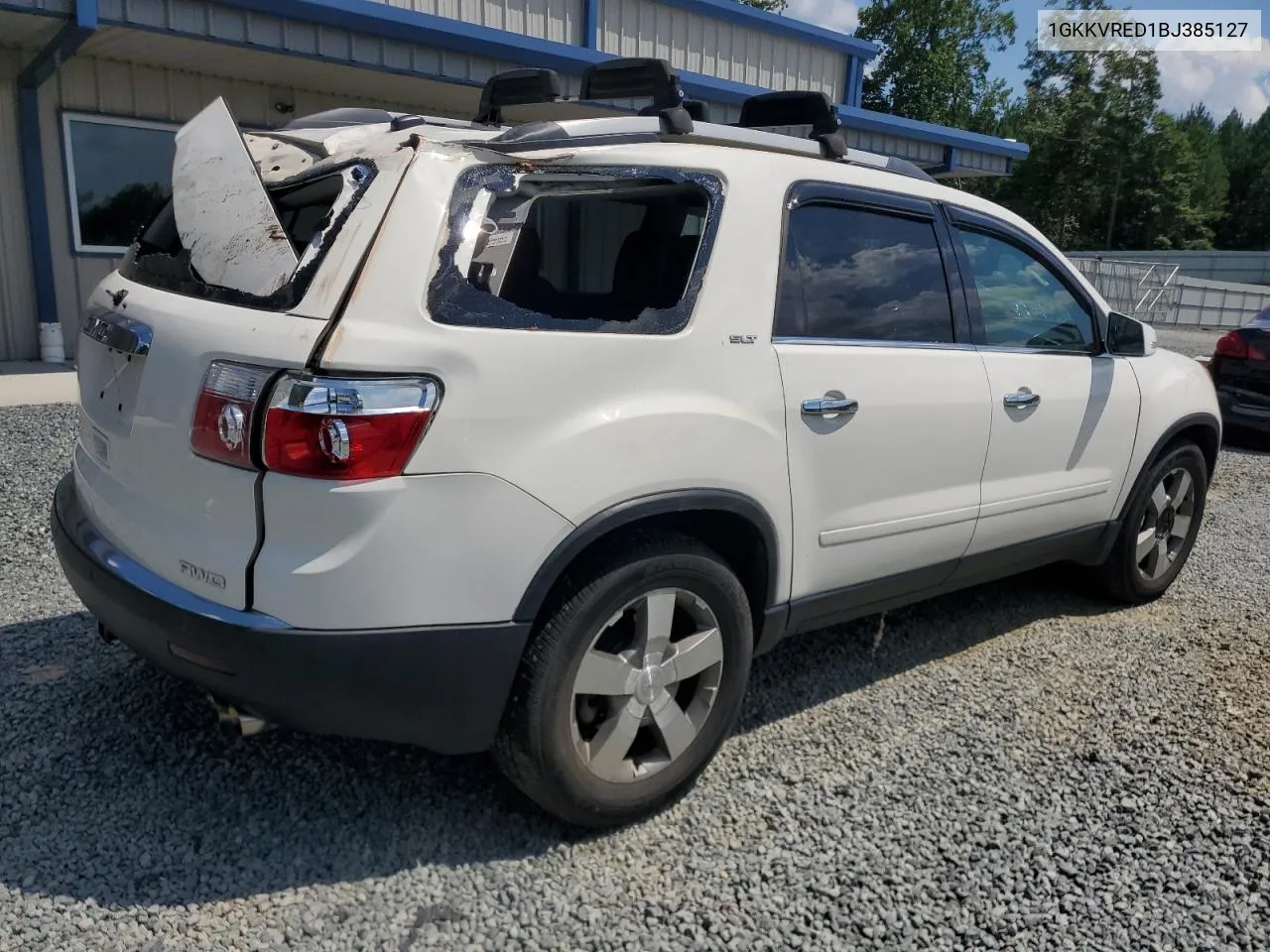 2011 GMC Acadia Slt-1 VIN: 1GKKVRED1BJ385127 Lot: 66874014