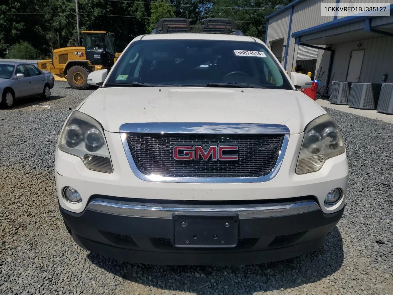 2011 GMC Acadia Slt-1 VIN: 1GKKVRED1BJ385127 Lot: 66874014