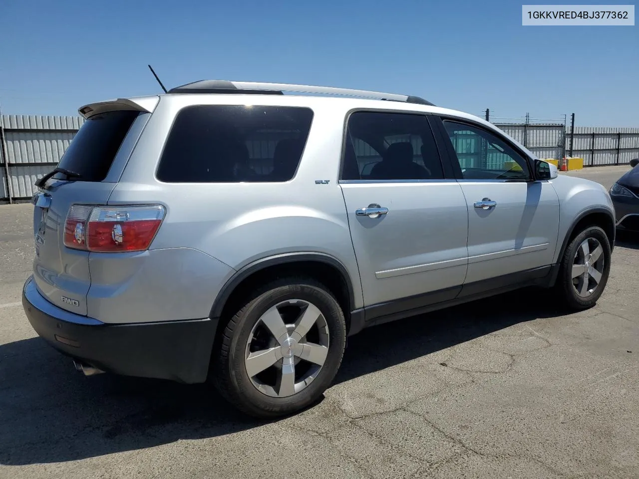 2011 GMC Acadia Slt-1 VIN: 1GKKVRED4BJ377362 Lot: 67554494