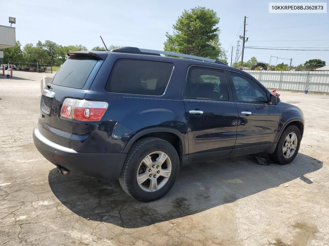 2011 GMC Acadia Sle VIN: 1GKKRPED8BJ362873 Lot: 68325574