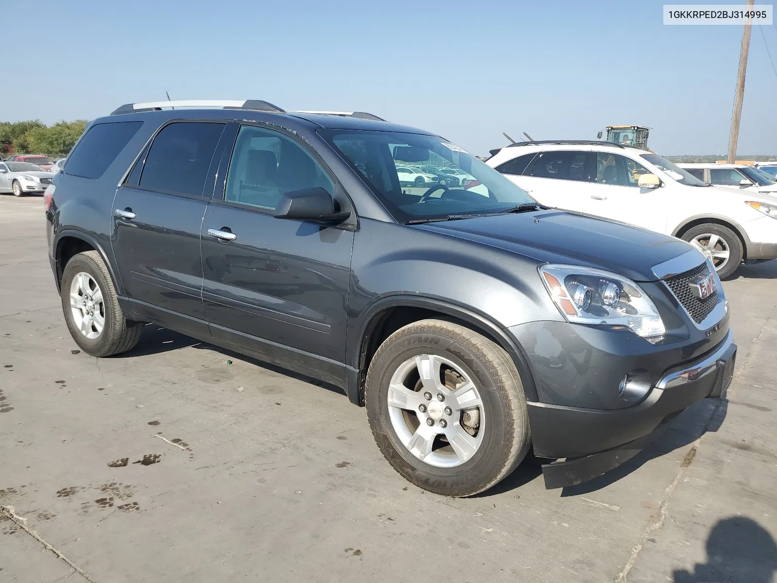 1GKKRPED2BJ314995 2011 GMC Acadia Sle