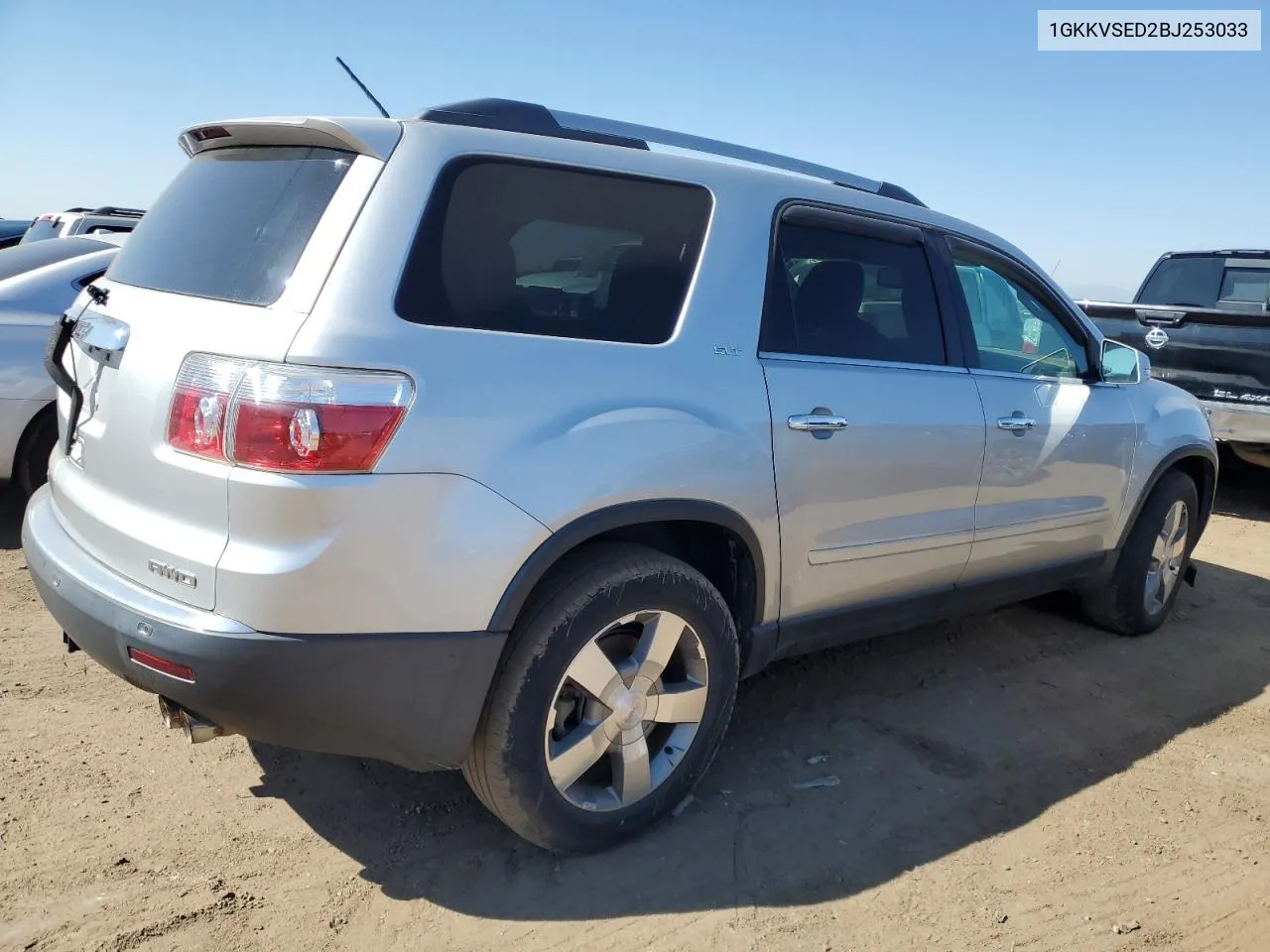 1GKKVSED2BJ253033 2011 GMC Acadia Slt-2