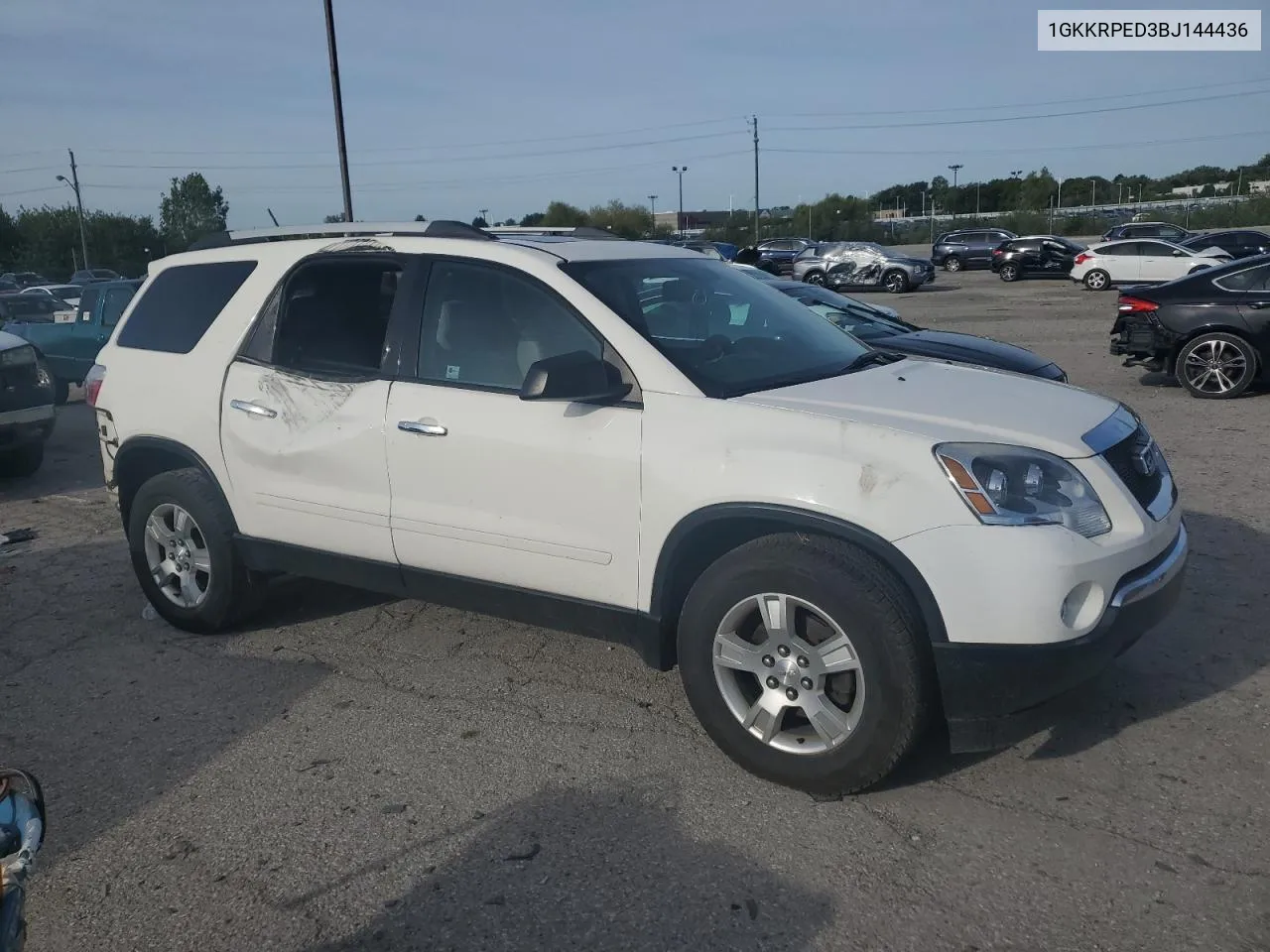 2011 GMC Acadia Sle VIN: 1GKKRPED3BJ144436 Lot: 69666214