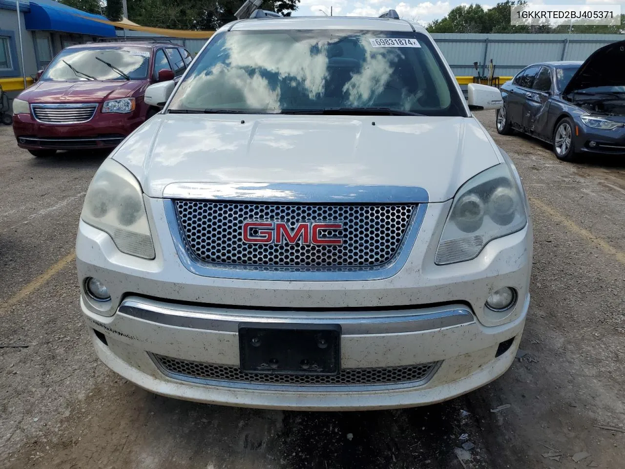 2011 GMC Acadia Denali VIN: 1GKKRTED2BJ405371 Lot: 69831874