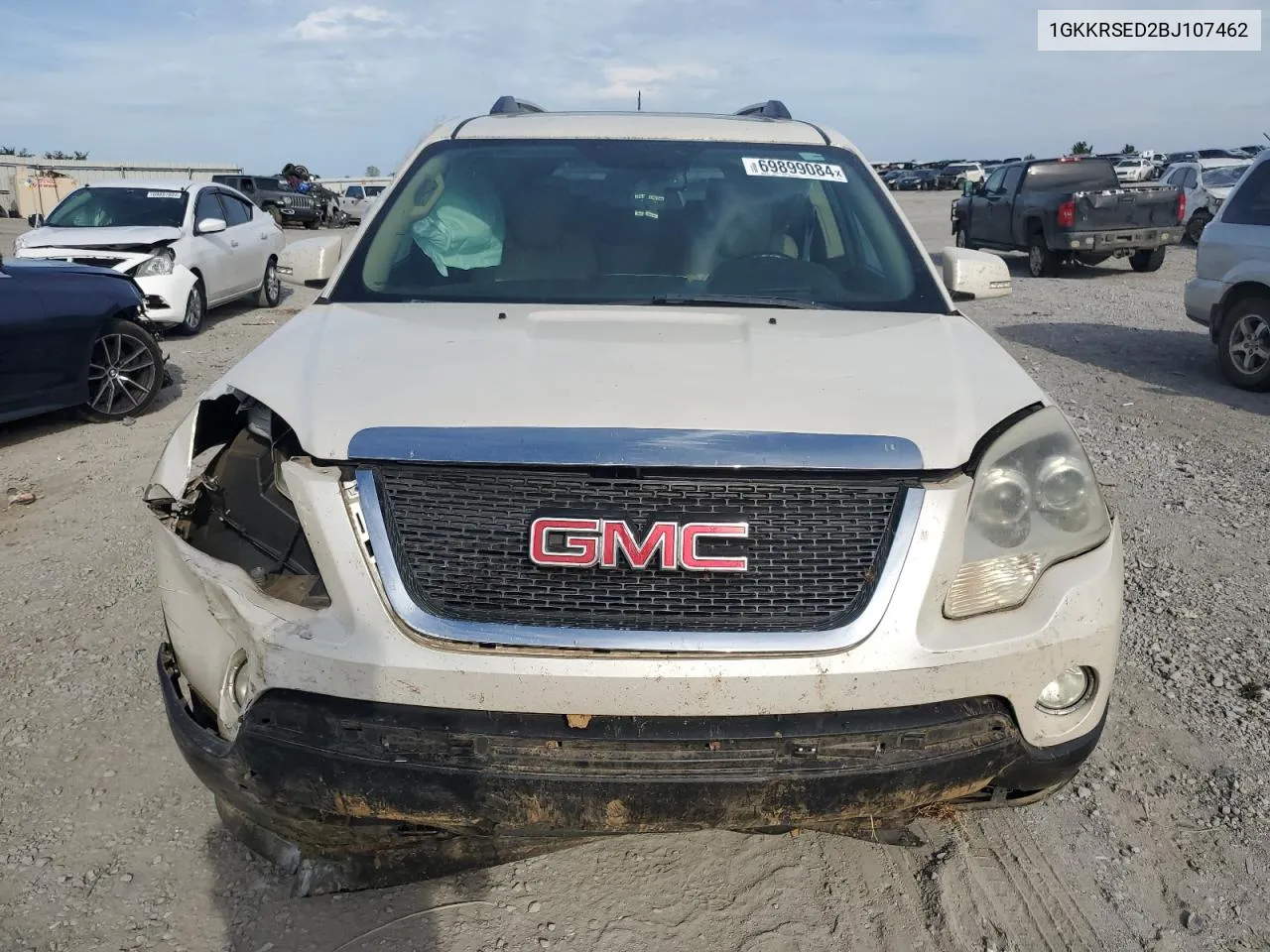 2011 GMC Acadia Slt-2 VIN: 1GKKRSED2BJ107462 Lot: 69899084