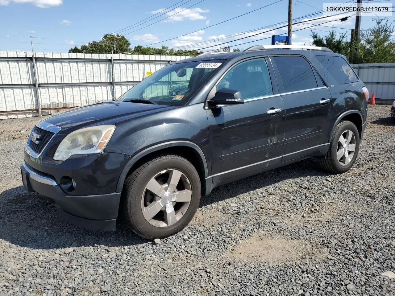 2011 GMC Acadia Slt-1 VIN: 1GKKVRED6BJ413679 Lot: 69956134