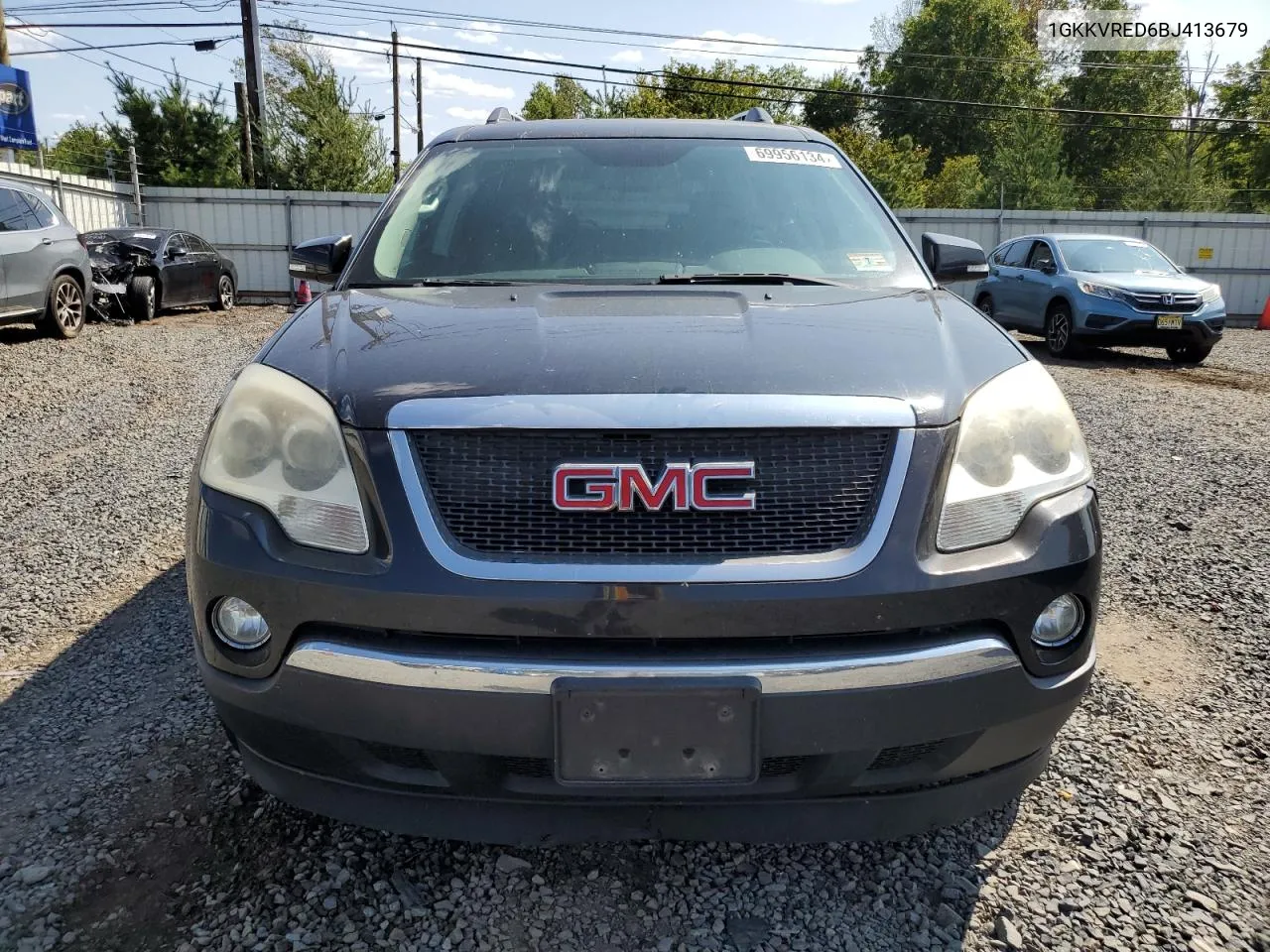 2011 GMC Acadia Slt-1 VIN: 1GKKVRED6BJ413679 Lot: 69956134