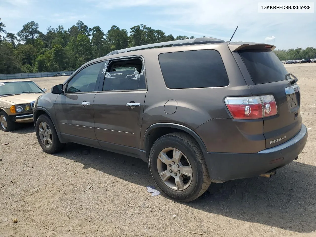 2011 GMC Acadia Sle VIN: 1GKKRPED8BJ366938 Lot: 69969924