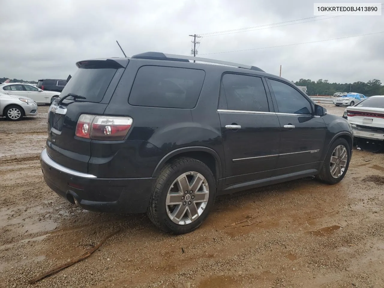 2011 GMC Acadia Denali VIN: 1GKKRTED0BJ413890 Lot: 70216984