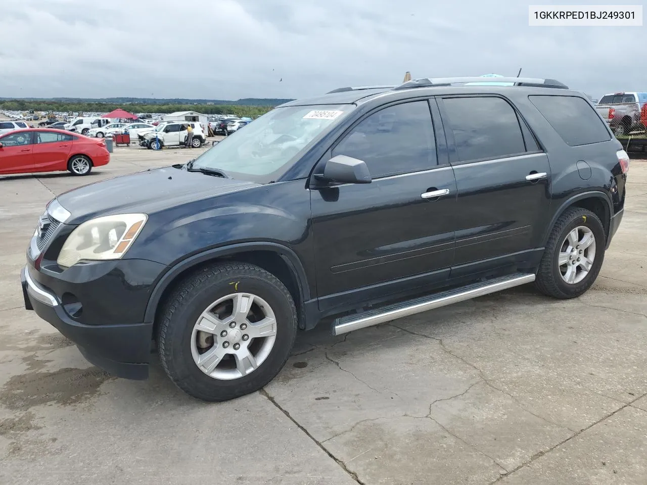 2011 GMC Acadia Sle VIN: 1GKKRPED1BJ249301 Lot: 70495104