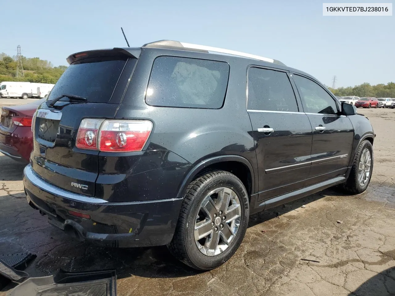 2011 GMC Acadia Denali VIN: 1GKKVTED7BJ238016 Lot: 70921464