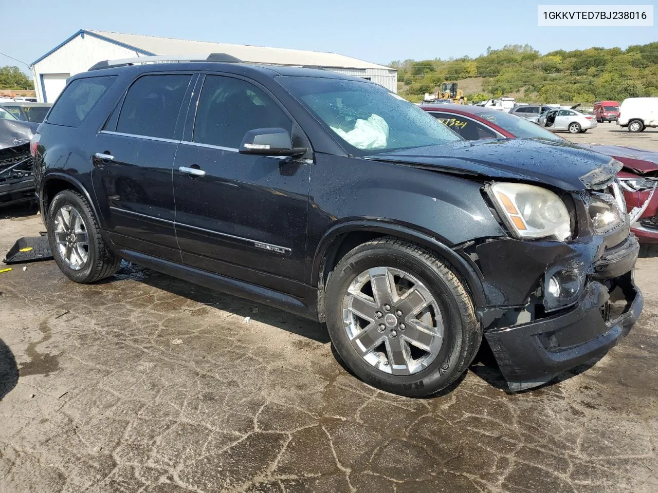 2011 GMC Acadia Denali VIN: 1GKKVTED7BJ238016 Lot: 70921464