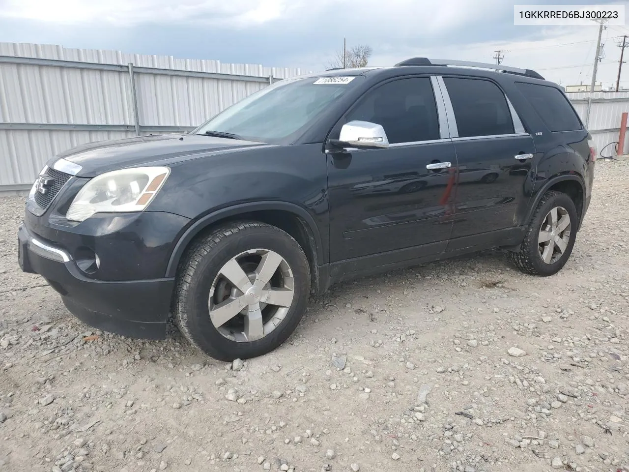 2011 GMC Acadia Slt-1 VIN: 1GKKRRED6BJ300223 Lot: 71086254