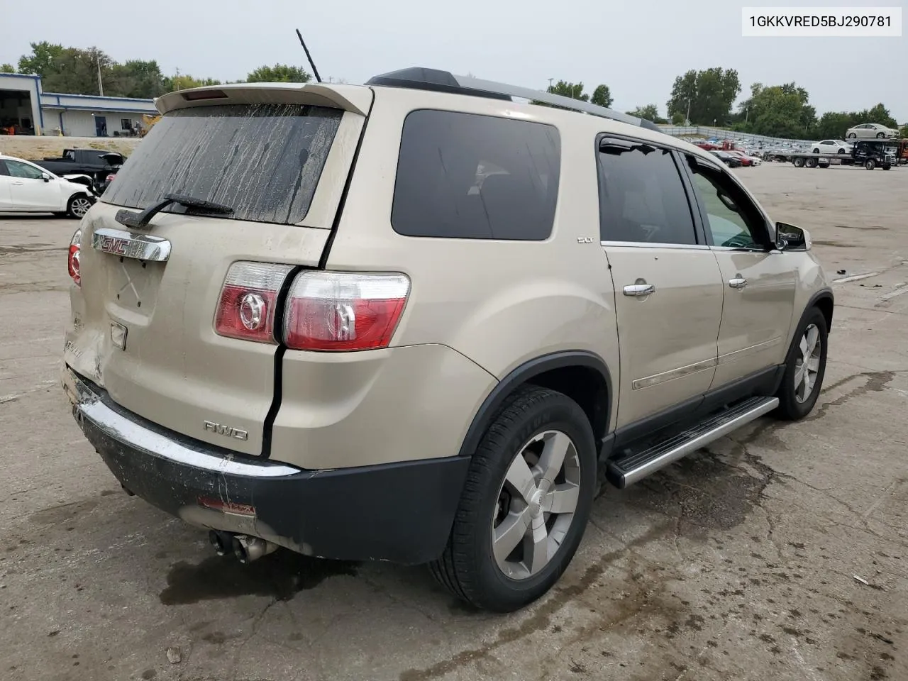 1GKKVRED5BJ290781 2011 GMC Acadia Slt-1