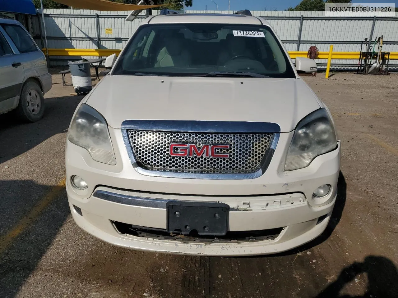 2011 GMC Acadia Denali VIN: 1GKKVTED0BJ311226 Lot: 71726324