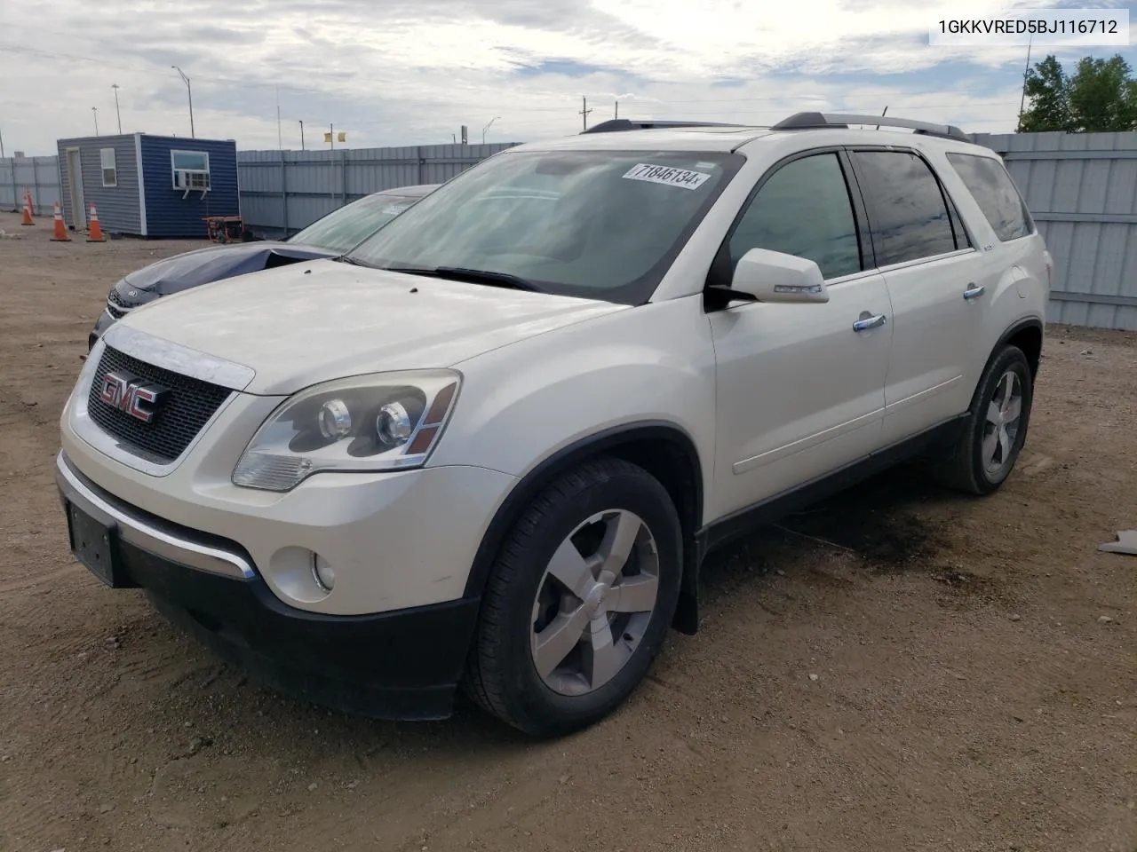 2011 GMC Acadia Slt-1 VIN: 1GKKVRED5BJ116712 Lot: 71846134