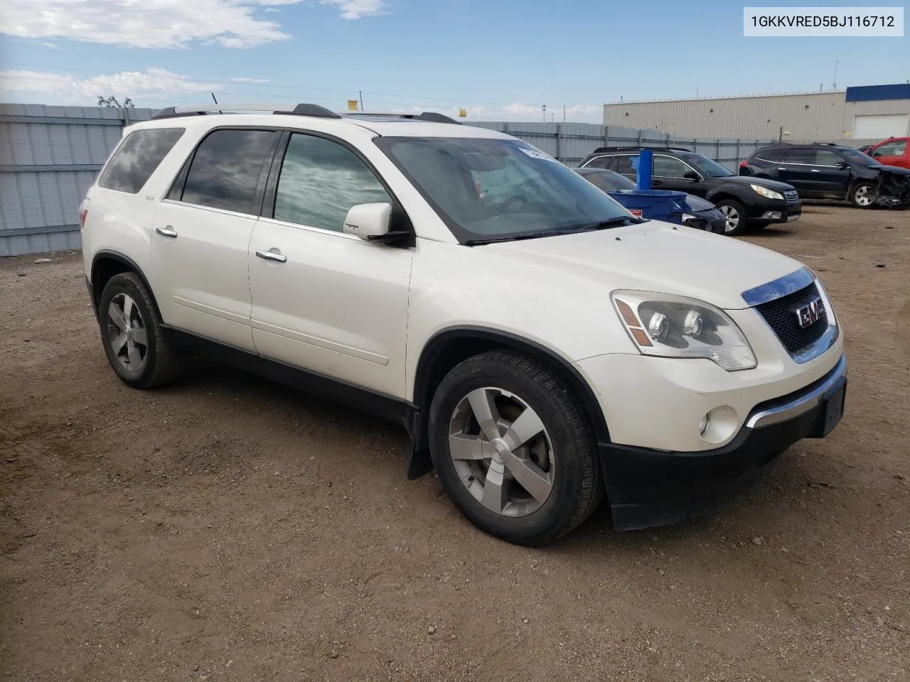 2011 GMC Acadia Slt-1 VIN: 1GKKVRED5BJ116712 Lot: 71846134