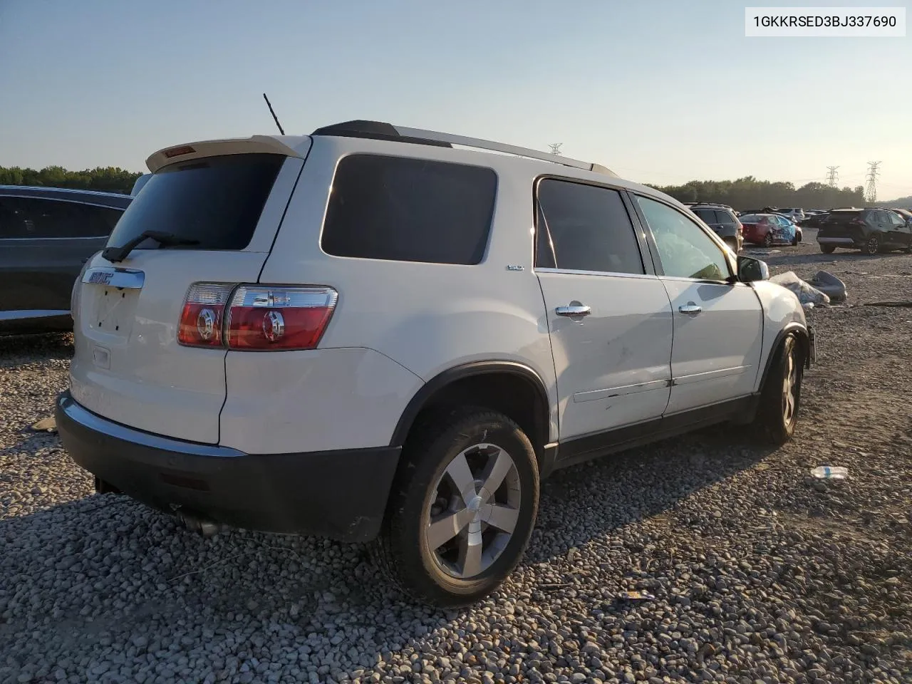 2011 GMC Acadia Slt-2 VIN: 1GKKRSED3BJ337690 Lot: 72271244