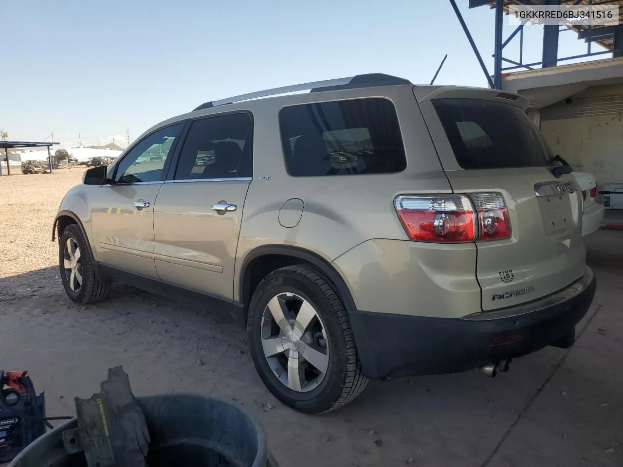 2011 GMC Acadia Slt-1 VIN: 1GKKRRED6BJ341516 Lot: 72571704