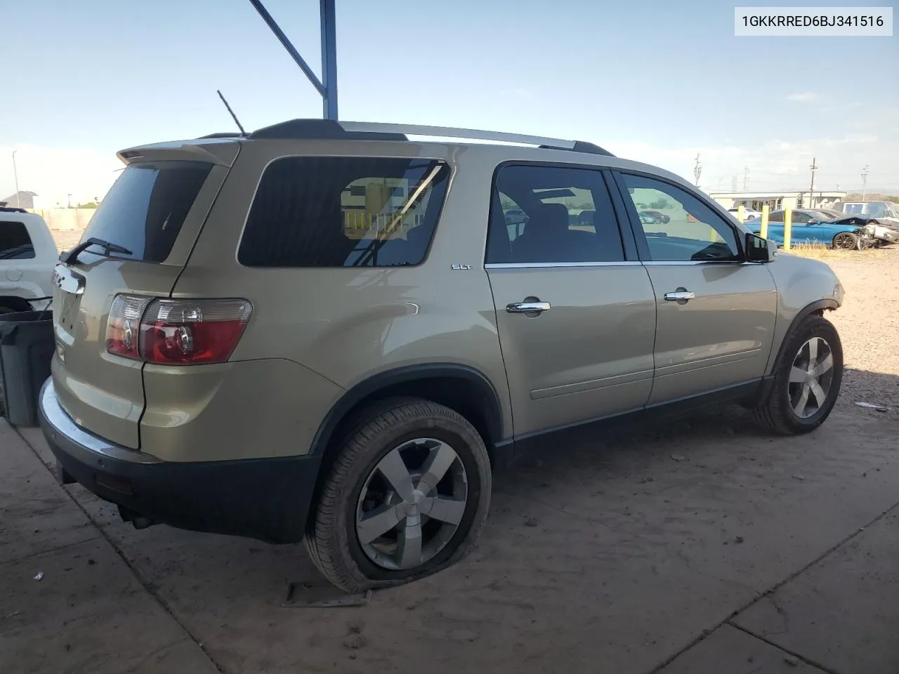 2011 GMC Acadia Slt-1 VIN: 1GKKRRED6BJ341516 Lot: 72571704