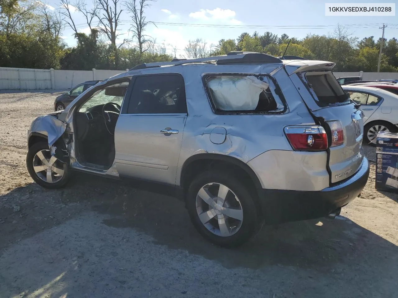 2011 GMC Acadia Slt-2 VIN: 1GKKVSEDXBJ410288 Lot: 72888044