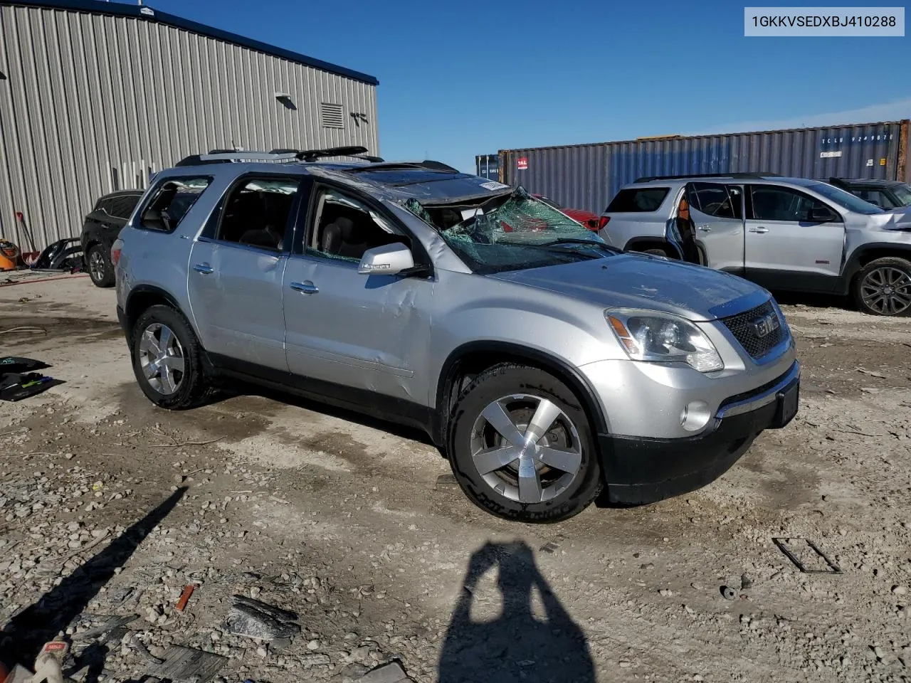 2011 GMC Acadia Slt-2 VIN: 1GKKVSEDXBJ410288 Lot: 72888044