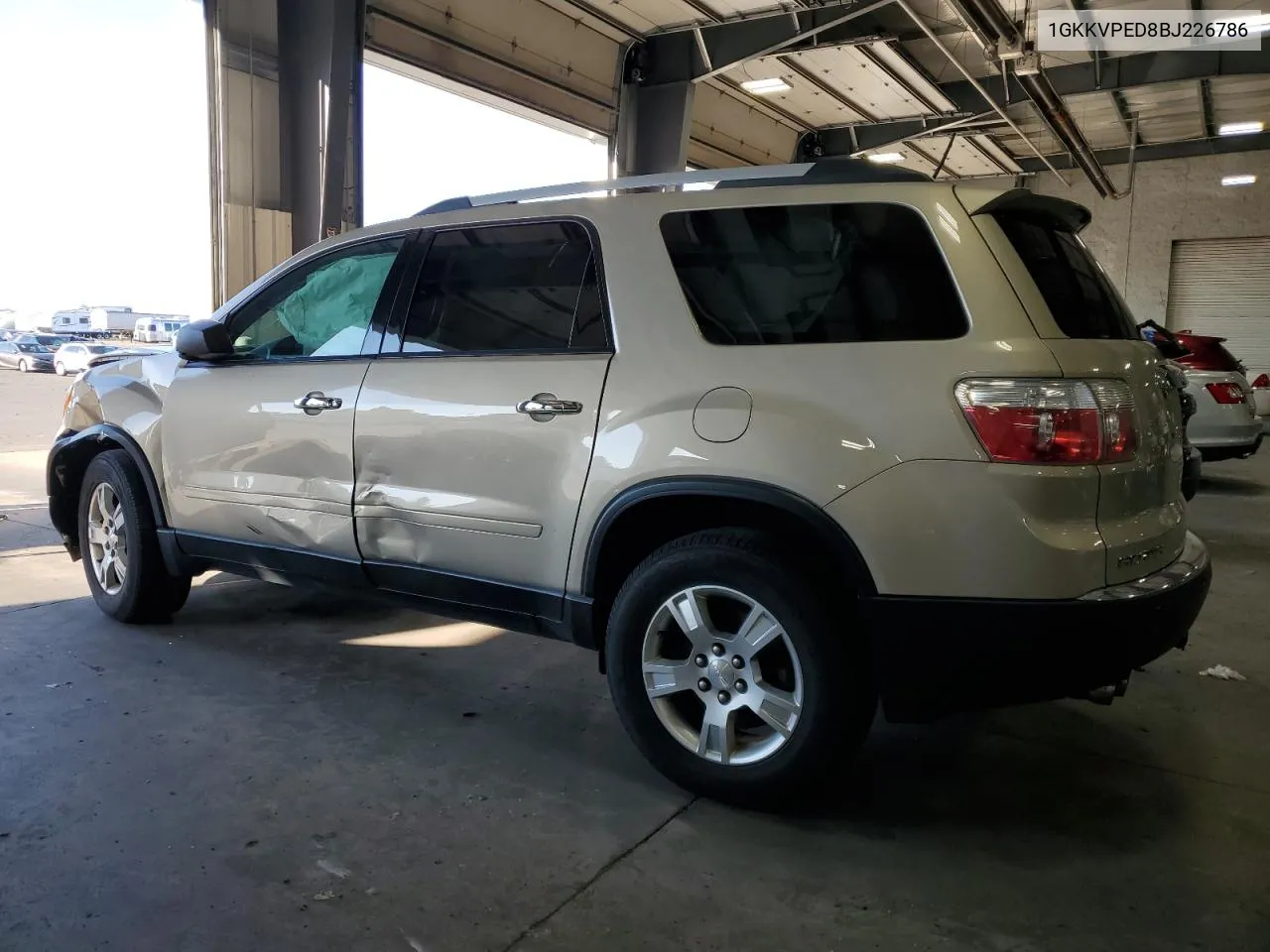 1GKKVPED8BJ226786 2011 GMC Acadia Sle