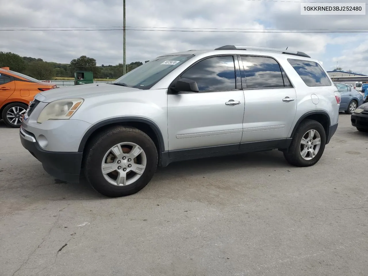 2011 GMC Acadia Sle VIN: 1GKKRNED3BJ252480 Lot: 74075474