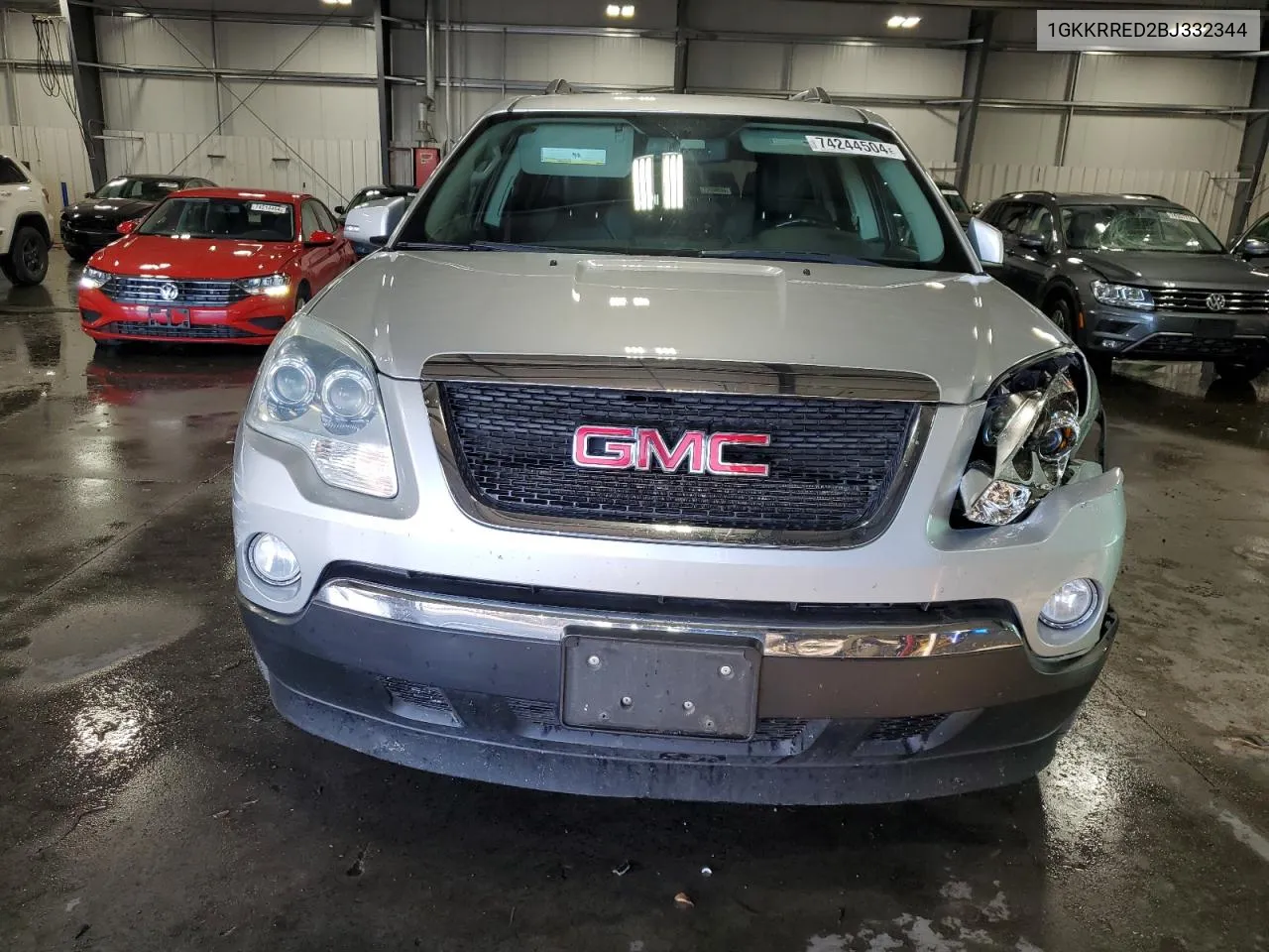 2011 GMC Acadia Slt-1 VIN: 1GKKRRED2BJ332344 Lot: 74244504