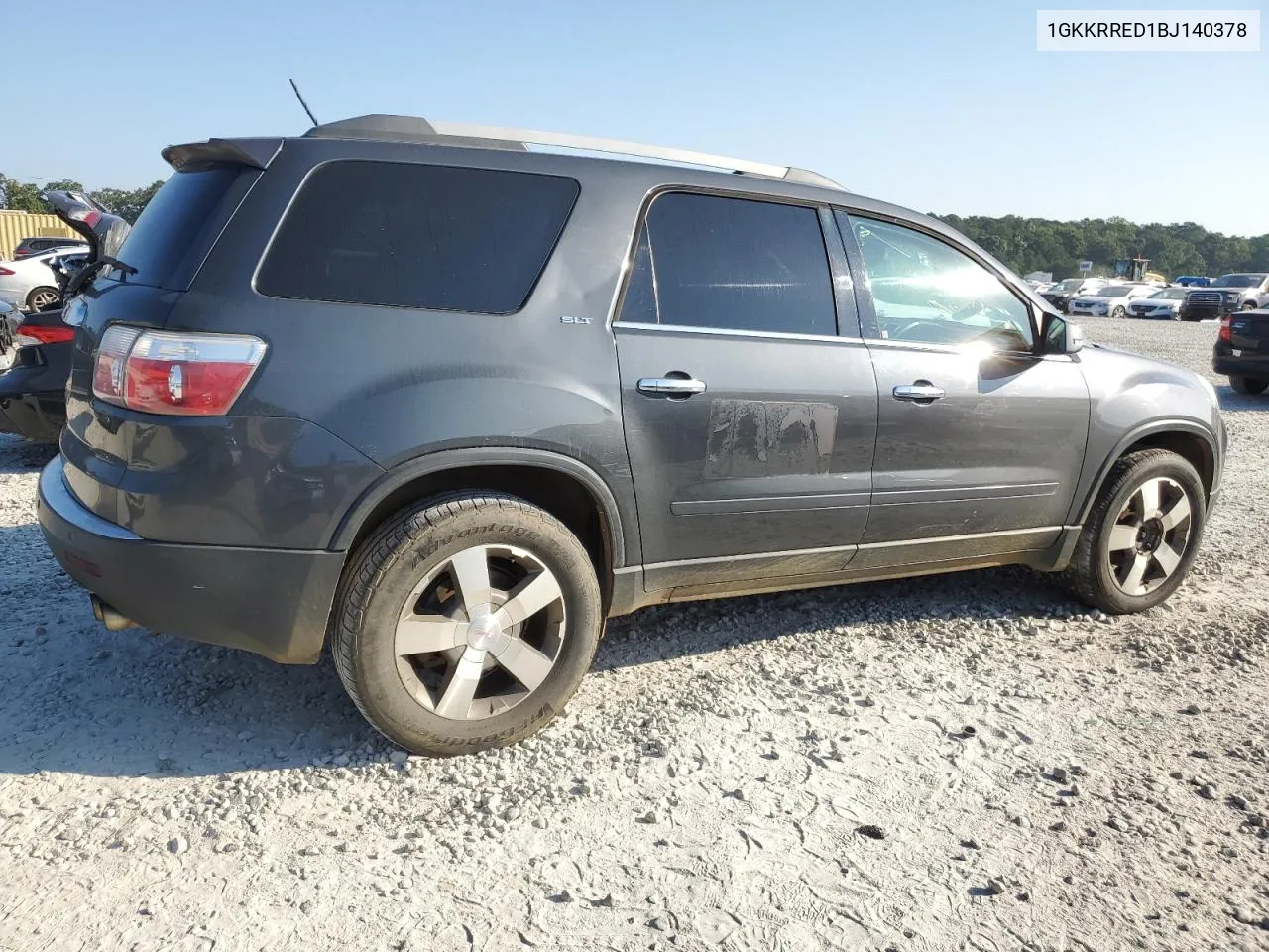 2011 GMC Acadia Slt-1 VIN: 1GKKRRED1BJ140378 Lot: 74339474