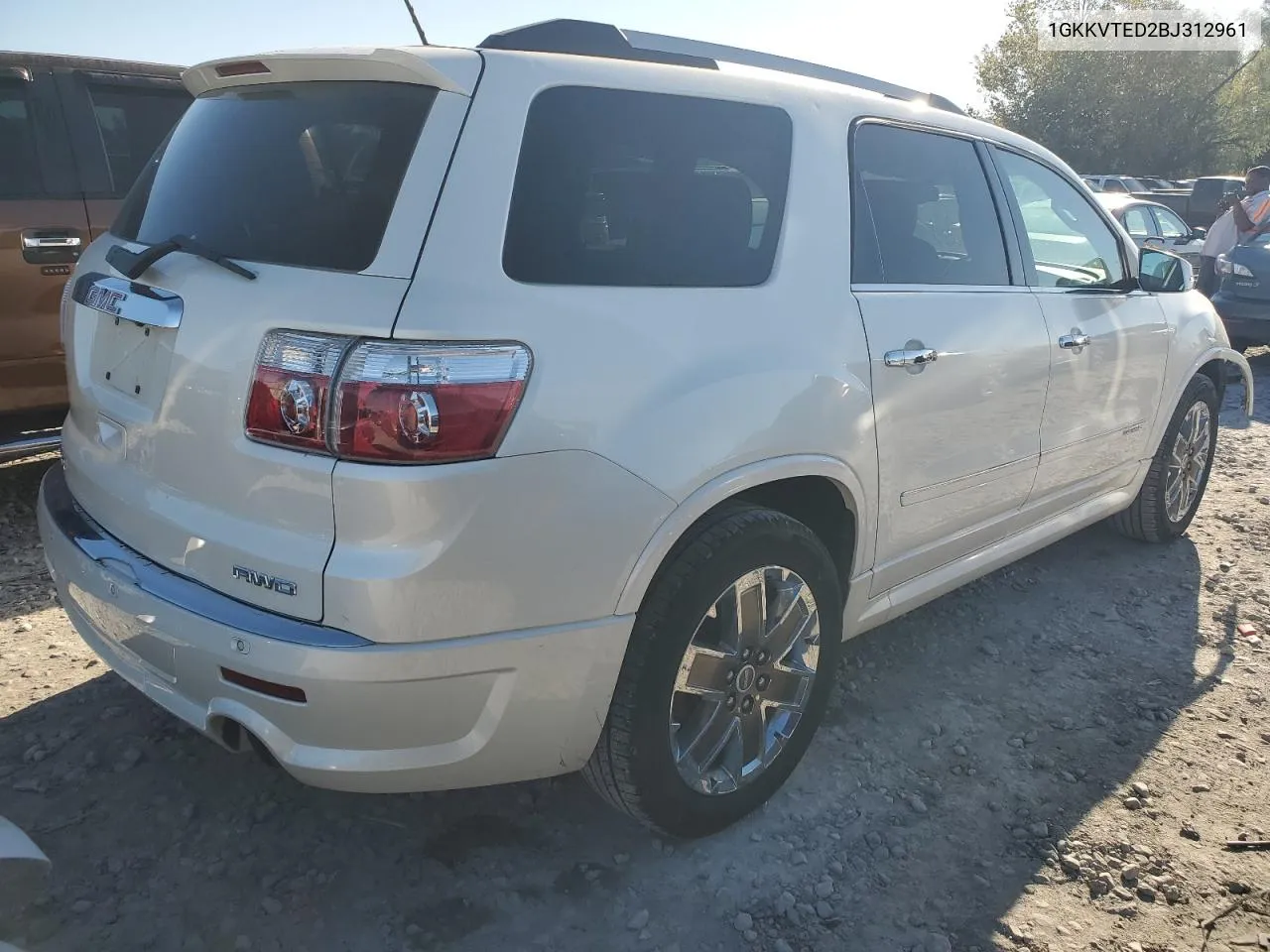 2011 GMC Acadia Denali VIN: 1GKKVTED2BJ312961 Lot: 74466764